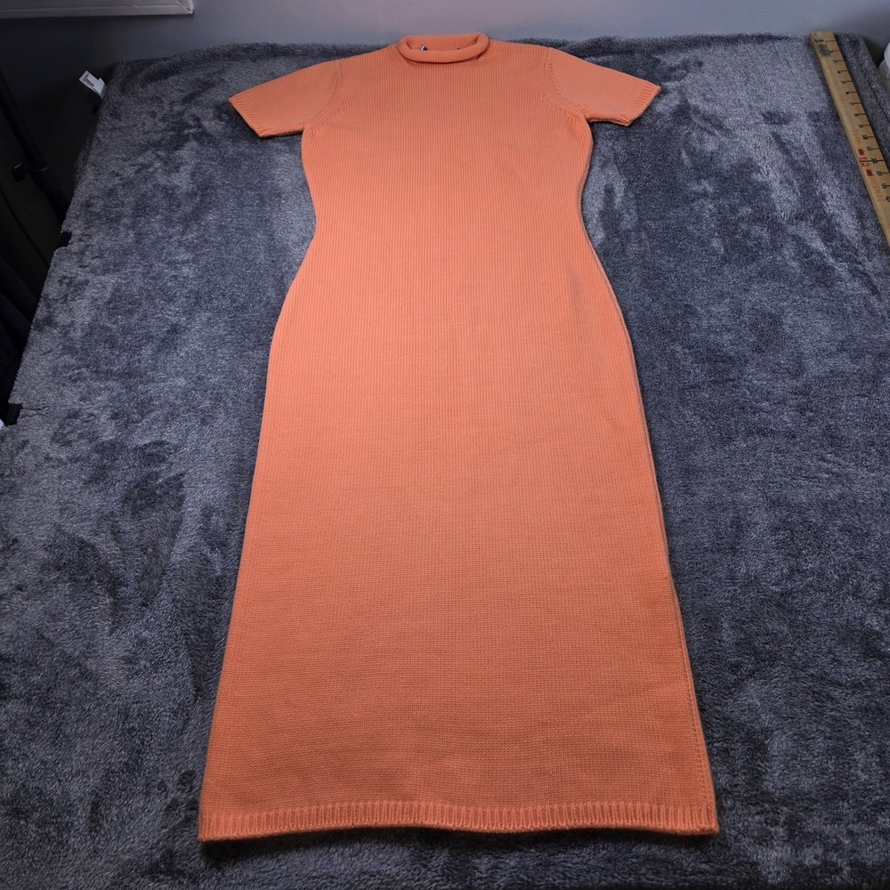 Ralph Lauren Purple Label Rollneck Short Sleeve Sweater Day Dress Womens M $1490 - Picture 10 of 11